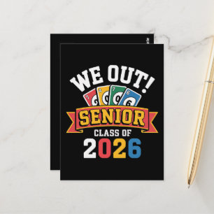 Wir Seniorenklasse 2026 Postkarte
