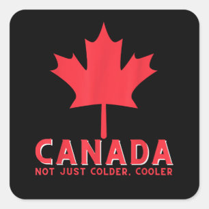 Wir servieren Bier kälter als Ihr Ex Funny Ba Quadratischer Aufkleber