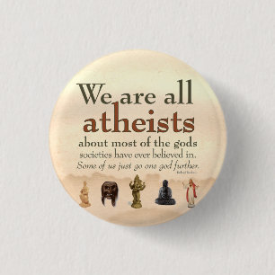 Wir sind alle Atheisten Button