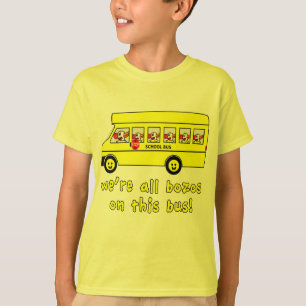 Wir sind alle Bozos auf dieser Bus-T-Shirts T-Shirt