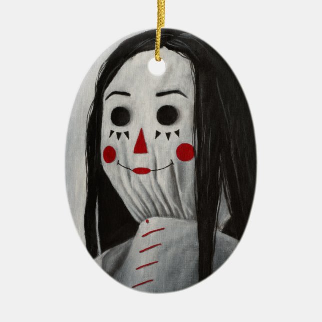 Wir sind alle Dolls hier IV Keramik Ornament (Vorne)