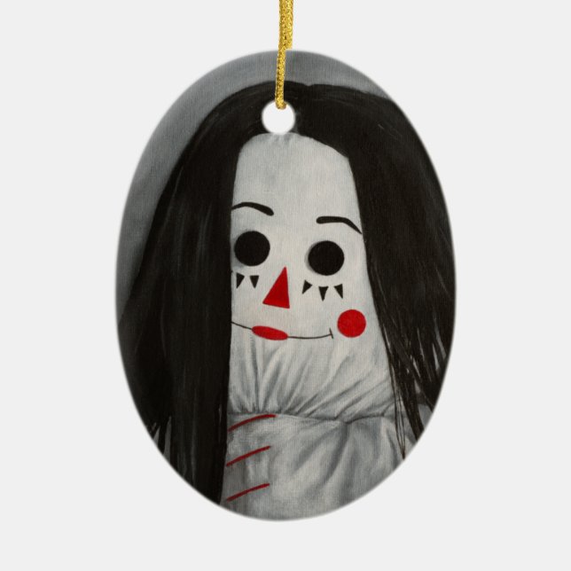 Wir sind alle Dolls hier VII Keramik Ornament (Vorne)