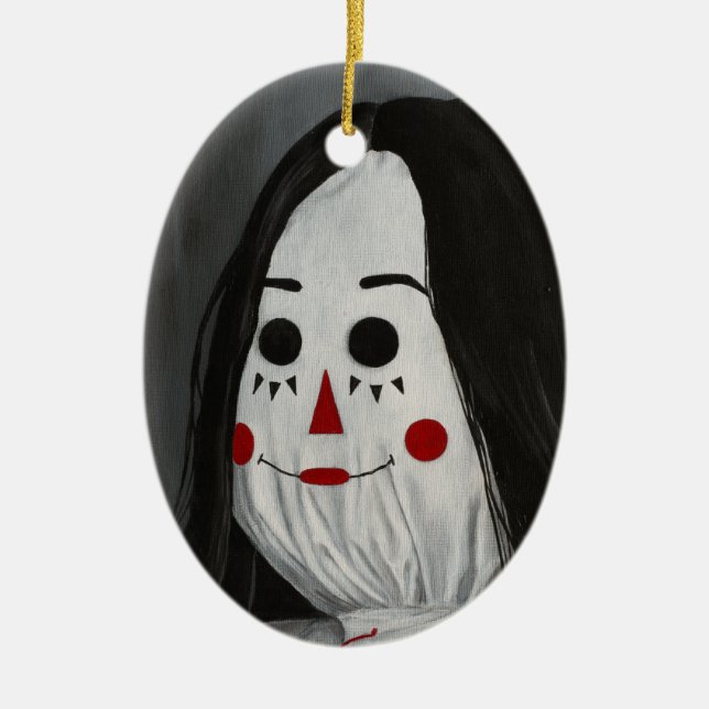 Wir sind alle Dolls hier X Keramik Ornament (Vorne)