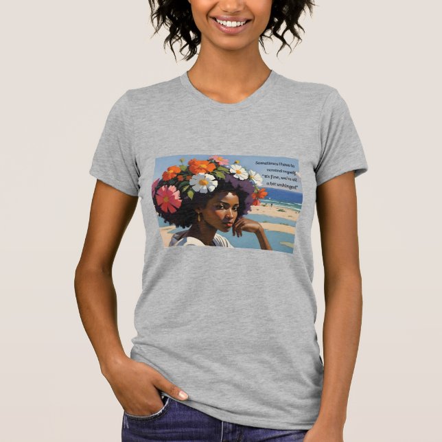 Wir sind alle ein bisschen aufgeblasen - lustig T-Shirt (Vorderseite)