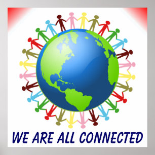 Wir sind alle ein vernetztes Poster