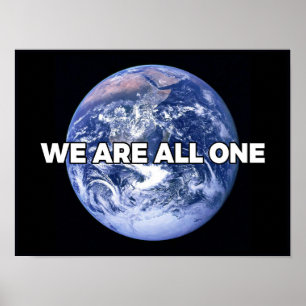 Wir sind alle eins poster