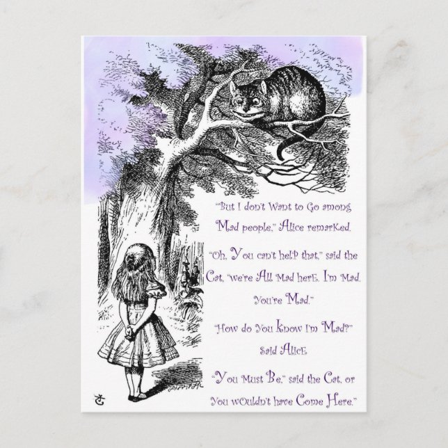 Wir sind alle hier. postkarte (Vorderseite)