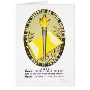 Wir sind alle ignorantes WPA 1938