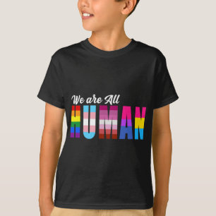 Wir sind alle MENSCHEN - LGBTQ T-Shirt