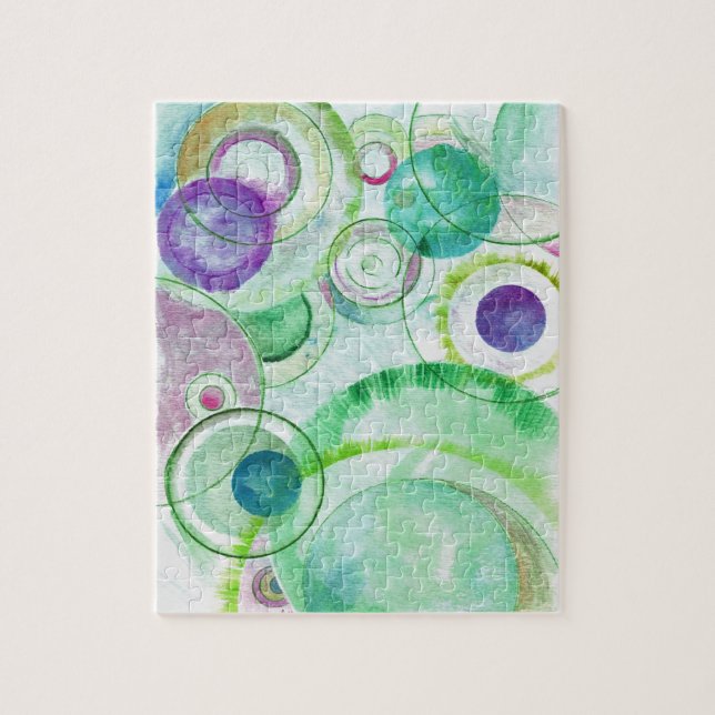 Wir sind alle miteinander verbunden puzzle (Vertikal)