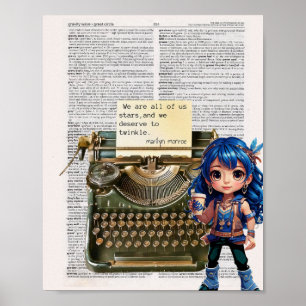 Wir sind alle Sterne - Shine Poster