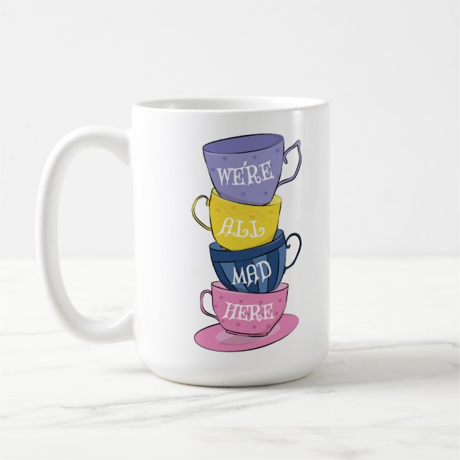 Wir sind alle tot - Mad Tea Party Cups Kaffeetasse (Links)