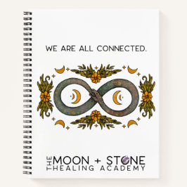 Wir sind alle verbunden Notebook Notizbuch