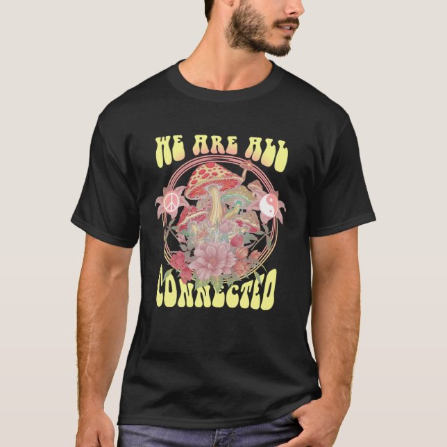 Wir sind alle verbunden Pullover Hoodie (Vorderseite)