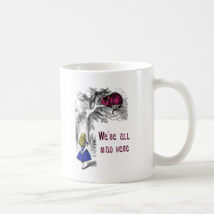 Wir sind alle verrückt hier kaffeetasse