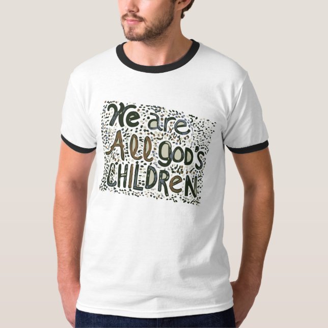 Wir sind aller Gott; s-Kinder T-Shirt (Vorderseite)
