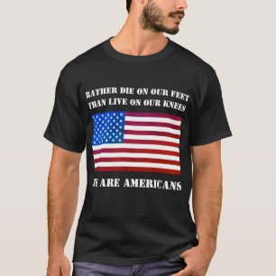 Wir sind Amerikaner (filter, dark) T - Shirt