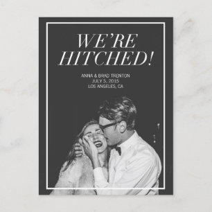 Wir sind angeheftet   Ankündigung einer Hochzeit i