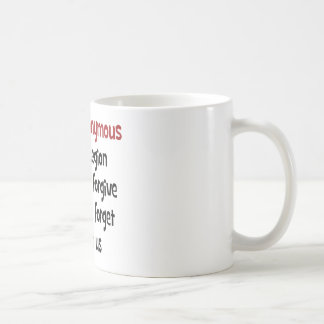 Wir sind anonym tasse
