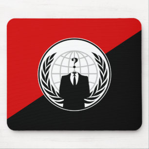 Wir sind anonyme Anarchisten-Flagge Mousepad
