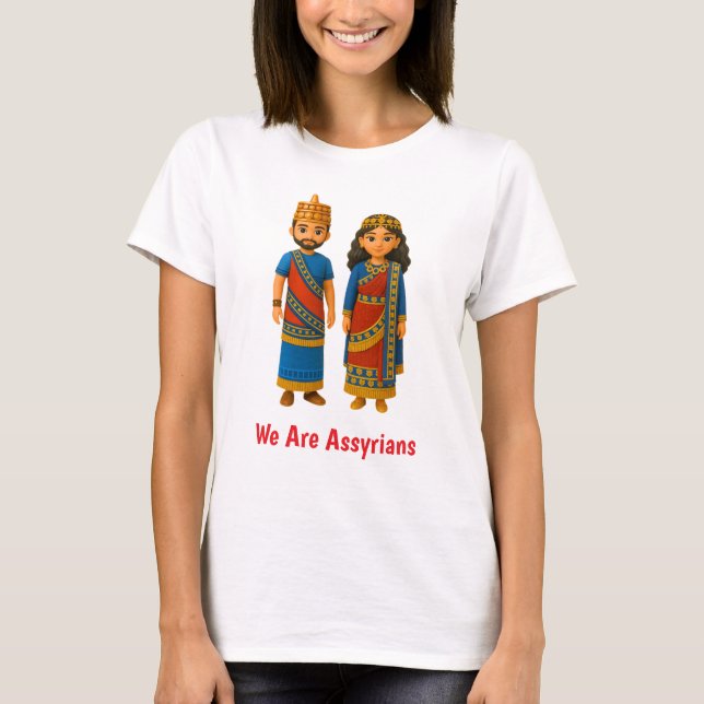 Wir sind Assyrer T-Shirt (Vorderseite)