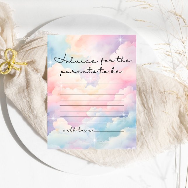 Wir sind auf Cloud 9 Advice Baby Dusche (Von Creator hochgeladen)