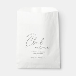 Wir sind auf Cloud 9 Babydusche Geschenktütchen