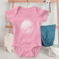 Wir sind auf Cloud 9 Neugeborene Girl Pink Baby Sh