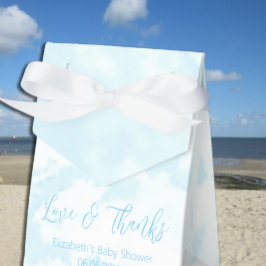 Wir sind auf Cloud Nine Baby Dusche Geschenkschachtel