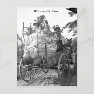 Wir sind auf dem Weg zur Postkarte