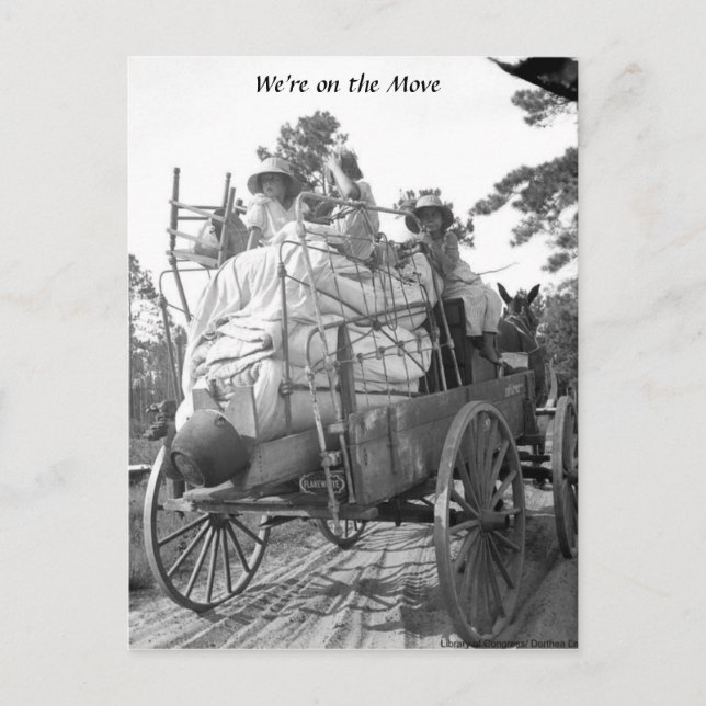 Wir sind auf dem Weg zur Postkarte (Vorderseite)