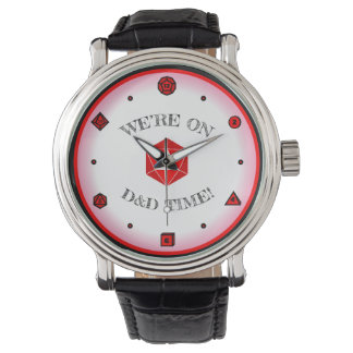 Wir sind auf DND Time - RED eWatch Armbanduhr