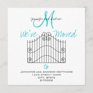 Wir sind auf neue Adressen-Mitteilung umgezogen Ankündigung