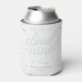 Wir sind auf Wolke Neun Baby Shower Dosenkühler