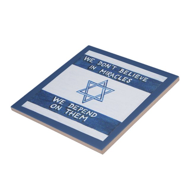 Wir sind auf Wunder angewiesen Fliese (Seite)