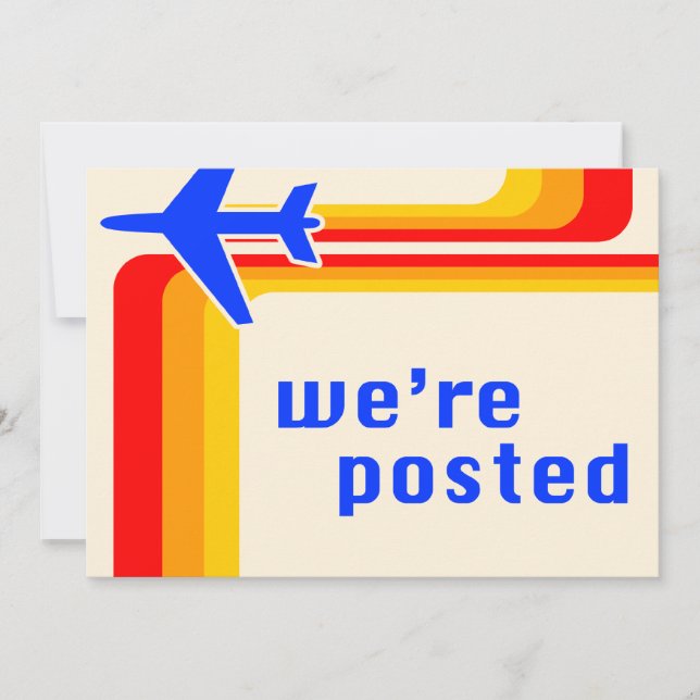 wir sind bekannt gegeben ankündigung (Vorderseite)