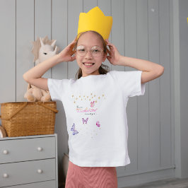 Wir sind bezaubert, Sie mit einer Schmetterlingswa T-Shirt