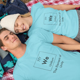 Wir sind das Element des Shirts der Einheit