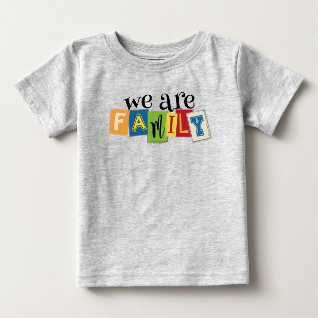 Wir sind das T-Shirt des Familienjunges (Vorderseite)