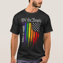 Wir sind das Volk Stolz Flagge T-Shirt