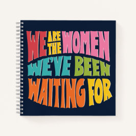 Wir sind das Women Square Notebook Notizbuch
