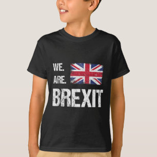 Wir sind der Brexit, die Flagge der Union, Verlass T-Shirt