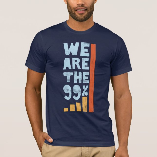 WIR SIND der T - Shirt DER 99% Männer (Vorderseite)