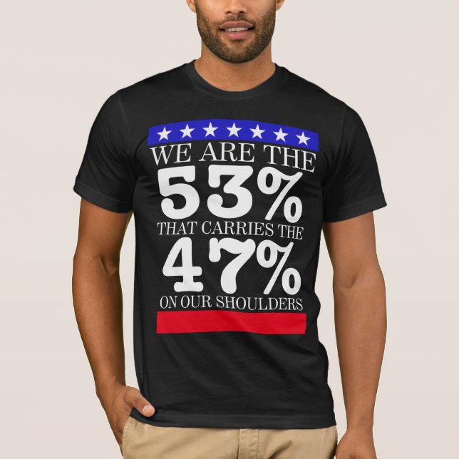 WIR SIND DIE 53% T-Shirt (Vorderseite)