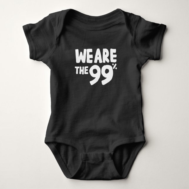 Wir sind die 99% baby strampler (Vorderseite)