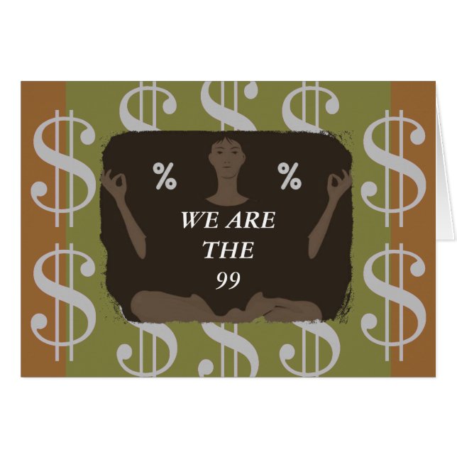 WIR SIND DIE 99 % MANTRA (Vorderseite (Horizontal))