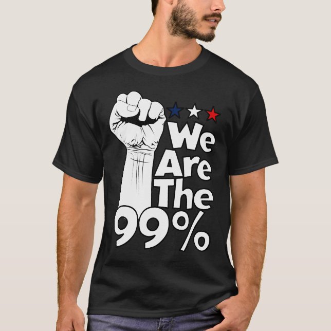 Wir sind die 99% T-Shirt (Vorderseite)