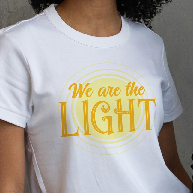 Wir sind die hellorange und gelbe Sonne T-Shirt (Von Creator hochgeladen)