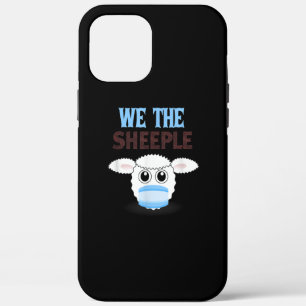 Wir sind die Schafe lustige Schafe mit Gesichtsm Case-Mate iPhone Hülle