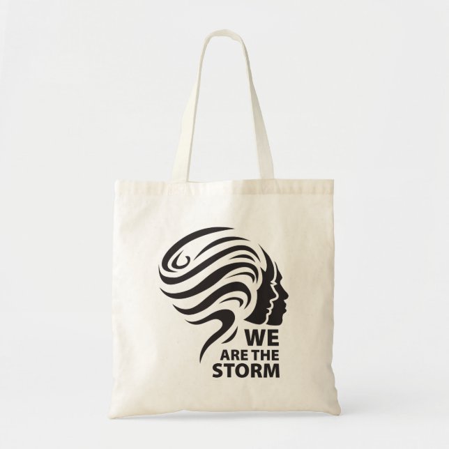 Wir sind die Sturm-Tasche Tragetasche (Vorne)